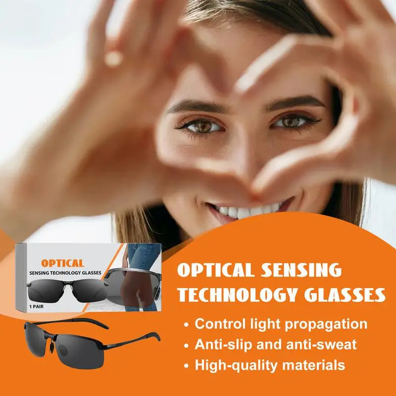 Cosmo Polarized Photochromic Sunglasses Multi-Use