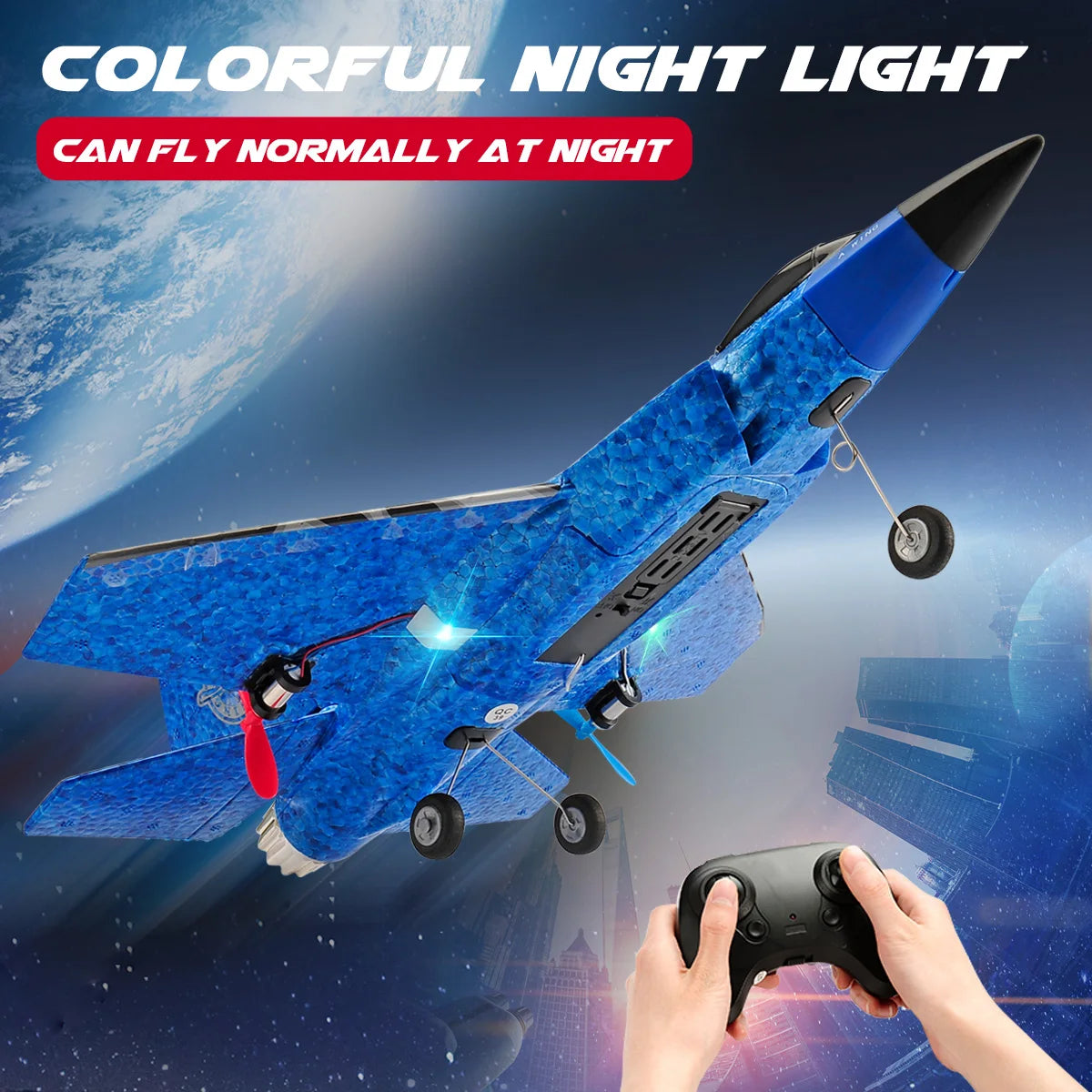 RC Plane F35 Fighter 2.4G Remote Control Aircraft EPP Foam Flying Model Glider Airplane Model Toys For Children Boys Gift