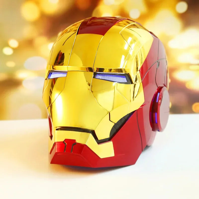 Official Iron Man Helmet Mk5 in Built Jarvis AI Voice Command
