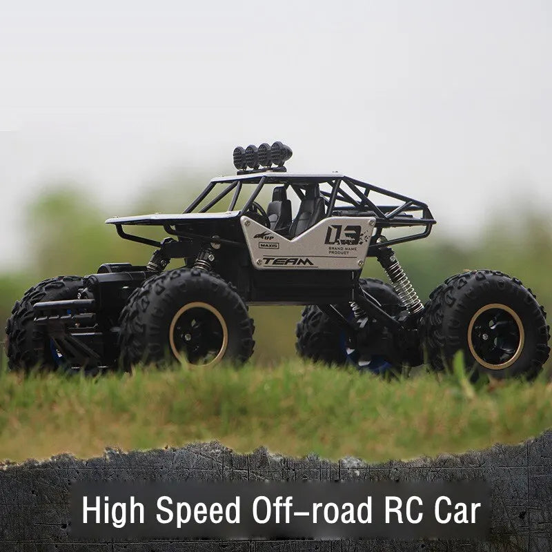 1:16 4WD RC Car With Led Lights Radio Remote Control Cars Buggy Off-Road Control Trucks Boys Toys for Children